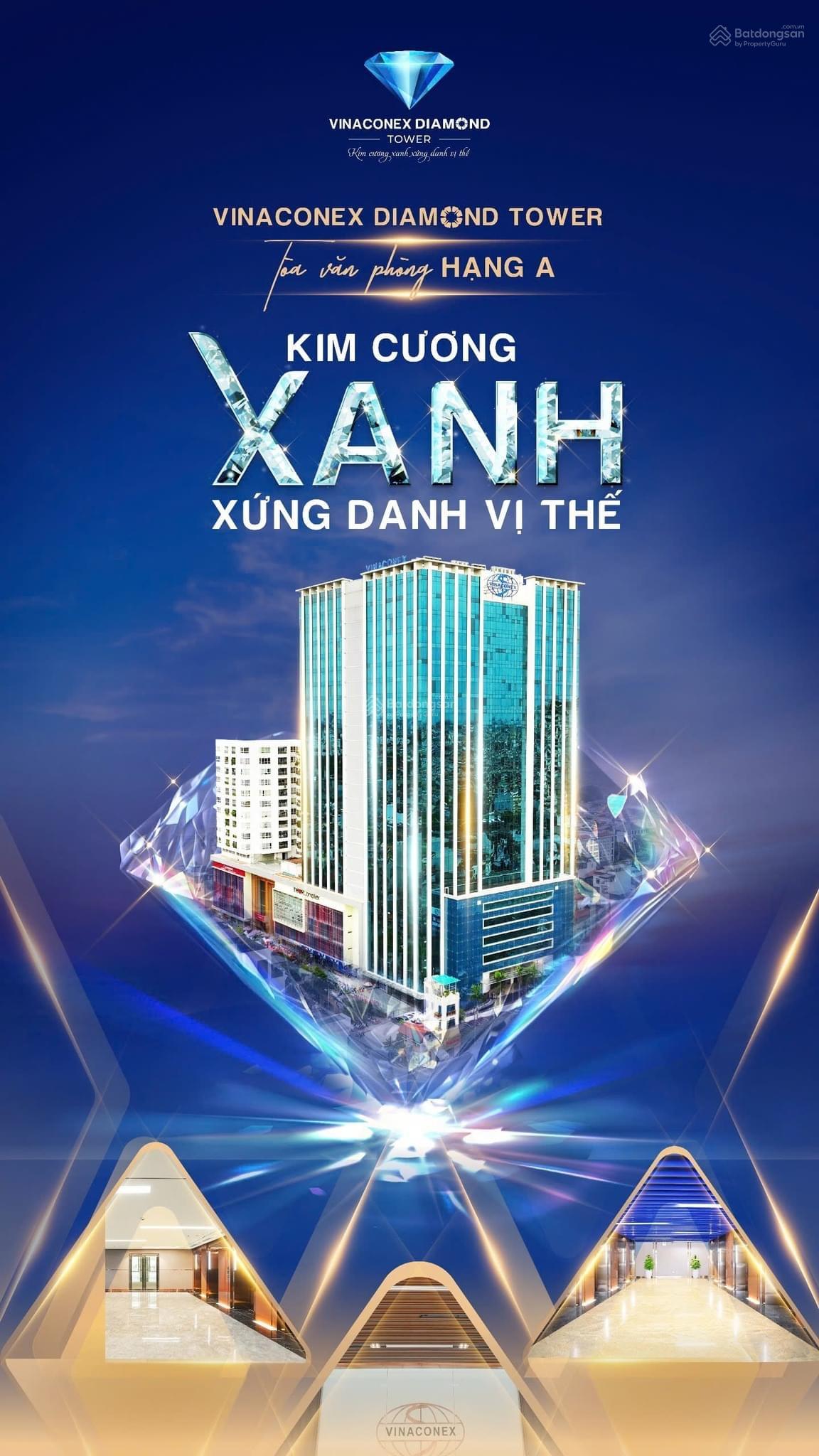 Sàn Văn Phòng Vinaconex Diamond Tower 158m² giá 7.9 tỷ - Cơ hội đầu tư hấp dẫn!