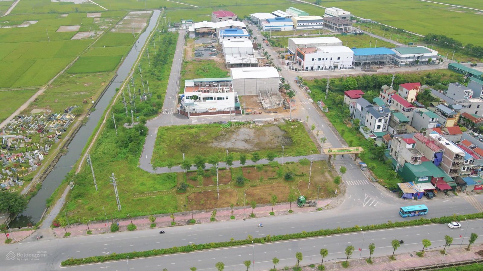 Đất dịch vụ tại CCN Phương Trung, Thanh Oai - Cơ hội đầu tư 120-200m² chỉ từ 2x triệu/m²!