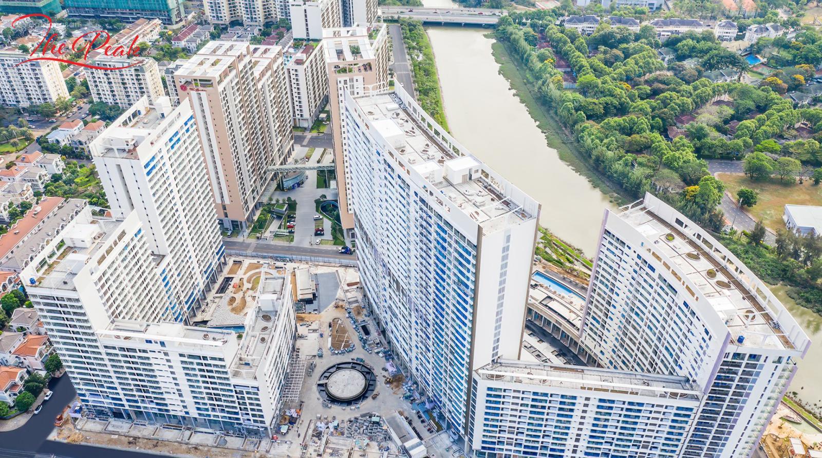 Căn hộ Tophouse Midtown Phú Mỹ Hưng 153m² giá 19.5 tỷ - Nhà thô dễ thiết kế