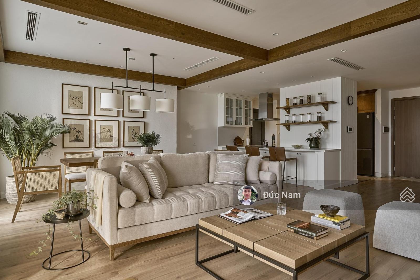 Cho thuê căn hộ chung cư Mandarin Garden Cầu Giấy 170m² giá 30 triệu - Full nội thất đẹp, dọn vào ở ngay!