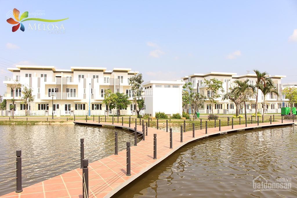 Nhà phố Melosa Garden 100m² giá 9.9 tỷ - Thiết kế đẹp, nội thất đầy đủ!