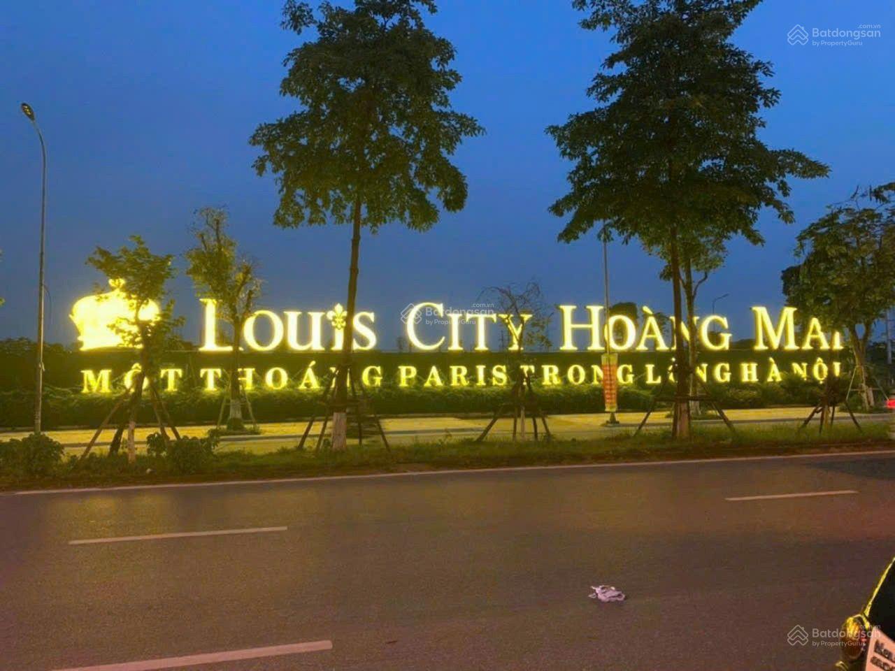 Nhà phố Louis City Hoàng Mai 95m² giá 45 triệu - Nhà mới hoàn thiện, thang máy