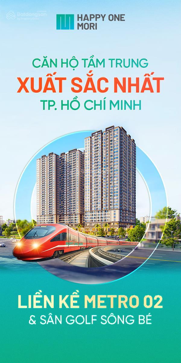 Căn hộ Happy One Mori Lái Thiêu 60m² giá 2.3 tỷ - Thanh toán chỉ 20% nhận nhà!