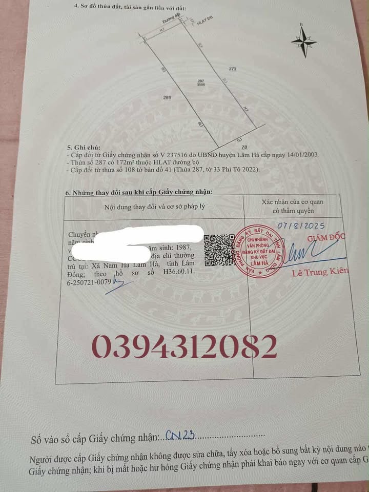 Bán Đất Vườn Lâm Hà 1260m² Sổ Đỏ - Giá Đầu Tư 1.5 Tỷ