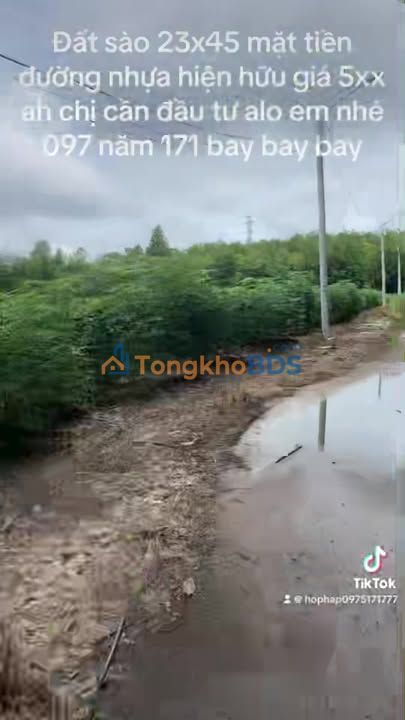 Đất sào Minh Thành Chơn Thành 1035m² - Tiềm năng tăng giá