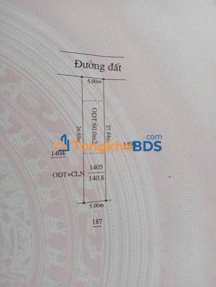 Đất nền Vĩnh Tân 135m² giá 1.23 tỷ - Tiềm năng tăng giá