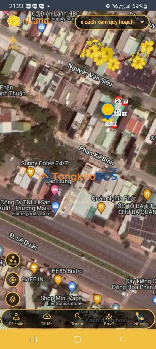 Đất thổ cư KDC Phú Tài Phú Trinh 85m² - Sổ đỏ chính chủ