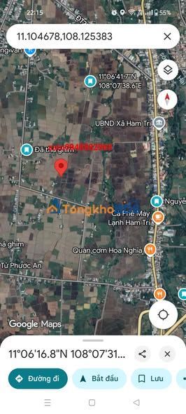 Đất nông nghiệp Hàm Trí 720m² giá 165 triệu - Đầu tư dài hạn