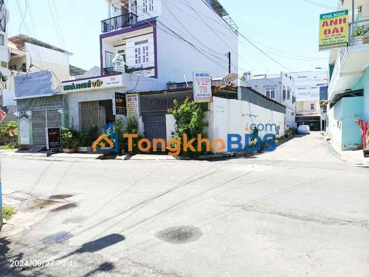 Đất thổ cư góc 2 mặt tiền Phú Trinh 98m² - Pháp lý rõ ràng