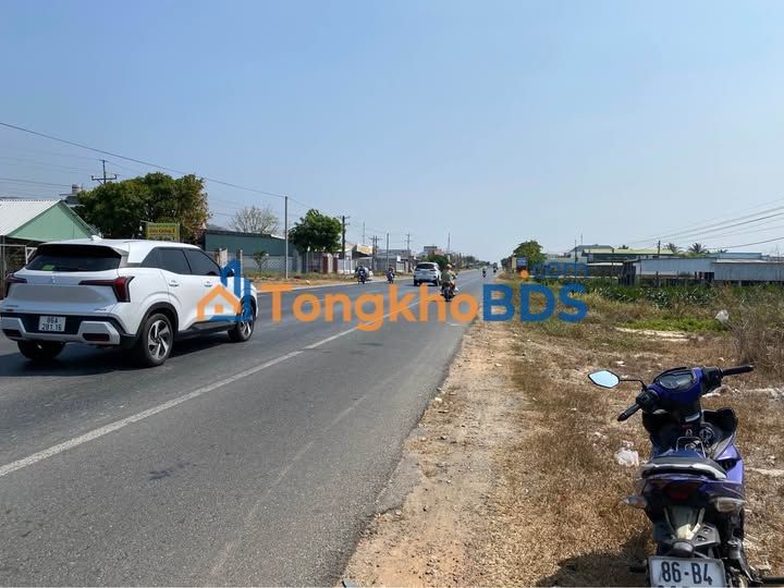 Đất nền mặt tiền QL1A Hàm Cường 727m² - Đường to ô tô