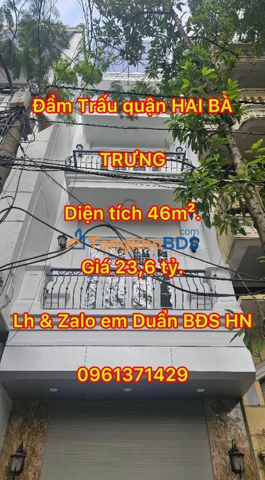 Nhà riêng Đầm Trấu Hai Bà Trưng 46m² - Thiết kế hiện đại