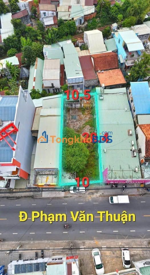 Đất biệt thự Phạm Văn Thuận Biên Hòa 283m² - Thổ cư 100%
