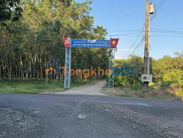 Đất nền Tân Lập Đồng Phú 1100m² - Đất thổ cư 100%