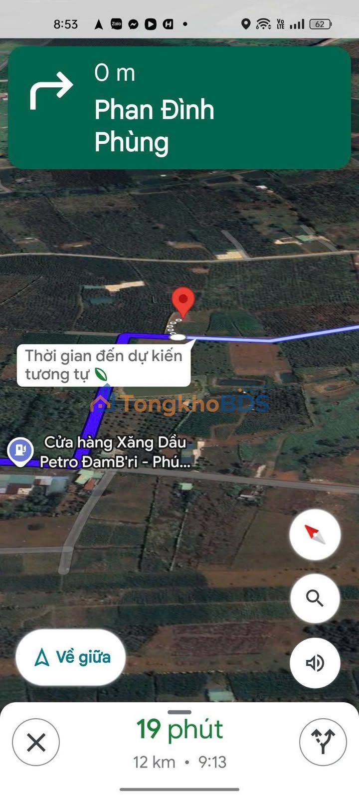 Đất nền Đam Bri Bảo Lộc 630m² giá 850 triệu - Tiềm năng tăng giá