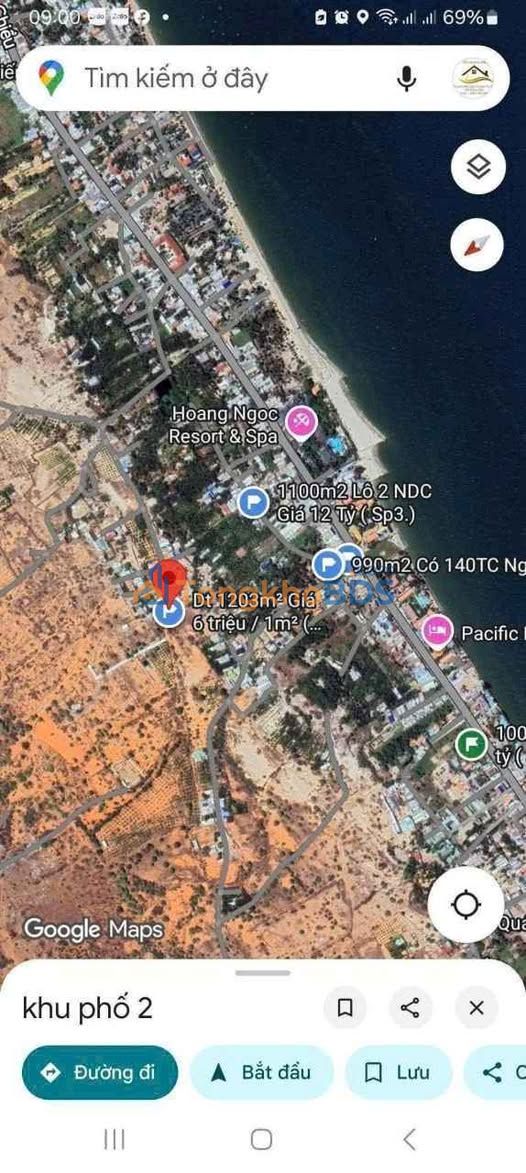 Đất nền Hàm Tiến Phan Thiết 1203m² - Tiềm năng tăng giá