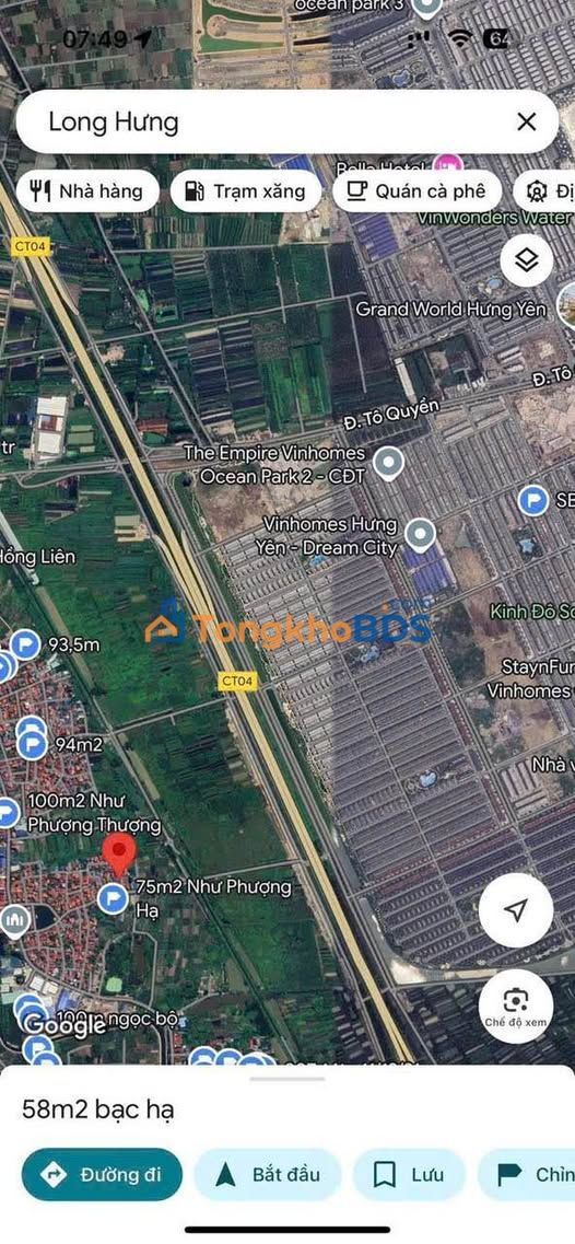 Đất nền Như Phượng Hạ 58m² - Đường to ô tô