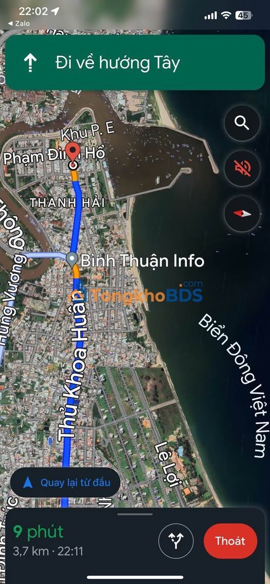 Nhà mặt tiền Hiền Vương Phan Thiết 110m² - Mặt tiền kinh doanh