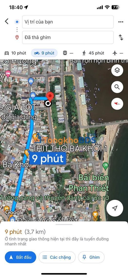 Đất thổ cư Thanh Hải Phan Thiết 84m² - Tiềm năng tăng giá