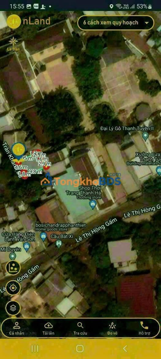 Đất thổ cư Phú Trinh 62m2 giá 1 tỷ - Hạ tầng hoàn thiện