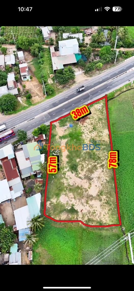 Đất nền Sông Lũy Bắc Bình 2864m² - Sổ đỏ chính chủ