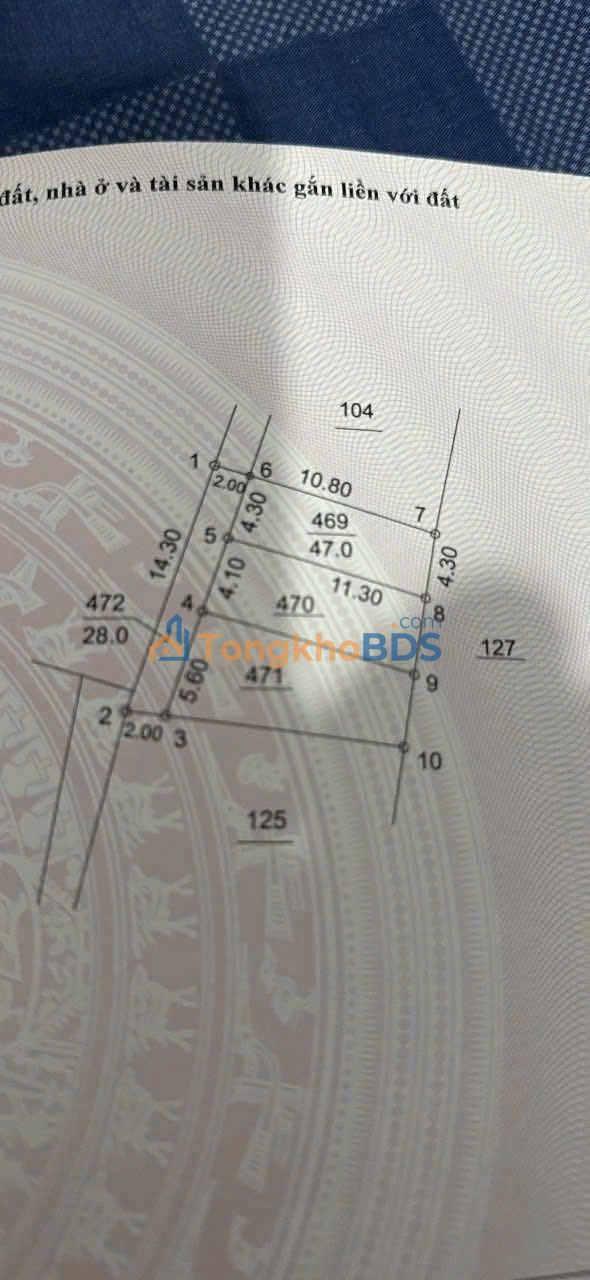 Đất nền Tân Ước Thanh Oai 47m² - Pháp lý rõ ràng, gần Vinhomes