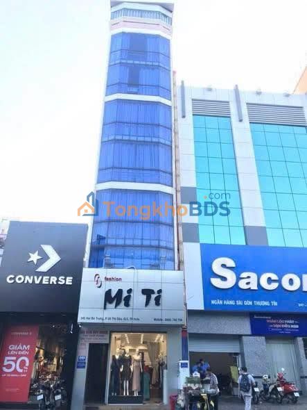 Tòa nhà 245 Hai Bà Trưng Q3 131m² Mặt tiền kinh doanh