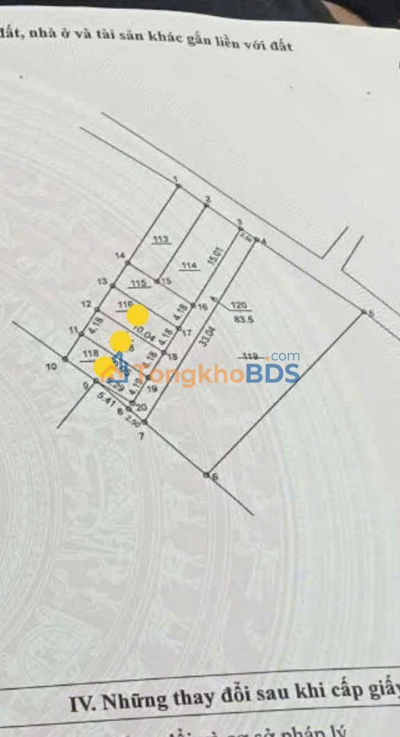 Đất nền Kim Bài 44m² 2.78 tỷ – Đường to ô tô