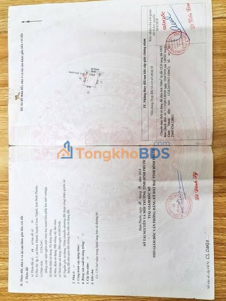 Đất nền Minh Thành 1110m² thổ cư 100% - Tiềm năng tăng giá