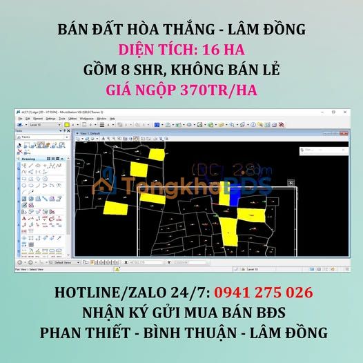 Đất farm Hòa Thắng 16ha giá 5.92 tỷ - Sinh thái xanh