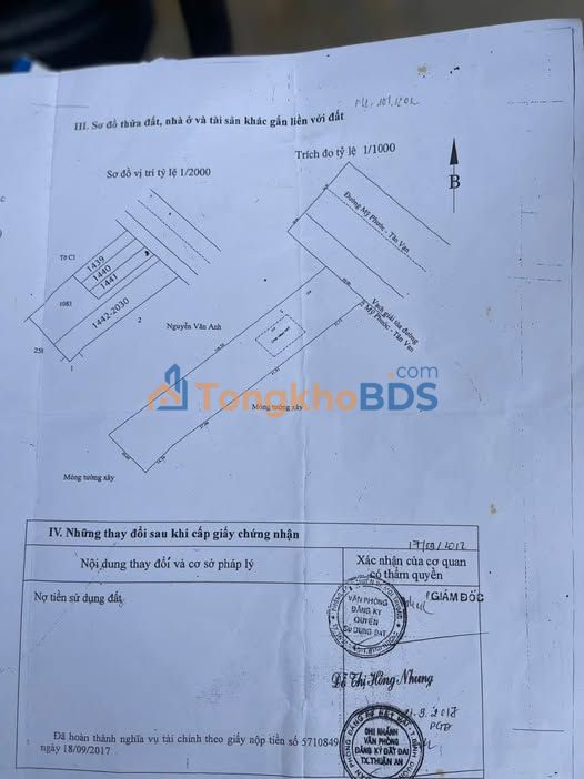 Đất nền An Phú Thuận An 2030m² giá 62.93 tỷ - Tiềm năng tăng giá