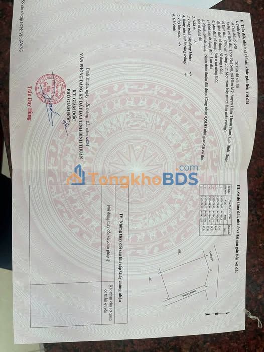 Đất nền Hàm Mỹ 175m² giá 850 triệu - Tiềm năng tăng giá