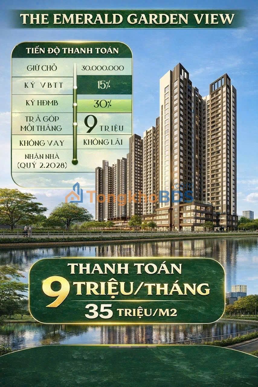 Căn hộ Lái Thiêu 34m² giá 1.39 tỷ - View đẹp