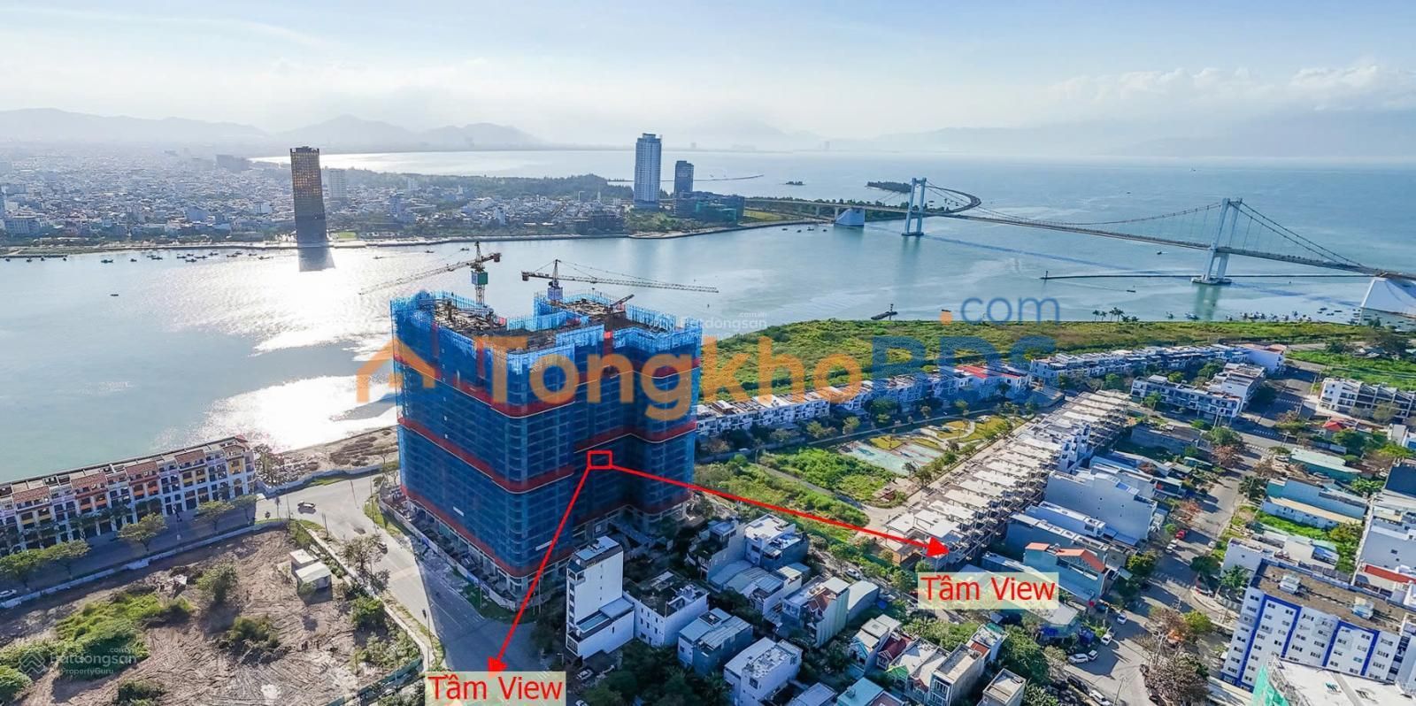 Căn hộ Peninsula Đà Nẵng 61.8m² giá 3.7 tỷ - View sông Hàn cực phẩm!