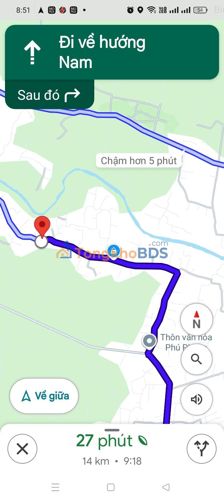 Đất vườn Hàm Mỹ 360m² mặt tiền nhựa, full thổ cư