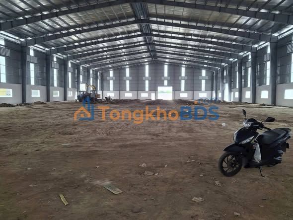 Kho xưởng KCN Đức Hòa 10.000m2 - Diện tích lớn, hoạt động ngay
