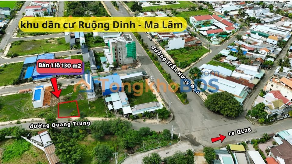 Đất nền Ma Lâm 130m² giá 1 tỷ - Sổ đỏ chính chủ, tiềm năng cao!