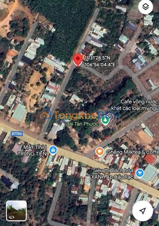 Đất nền Tân Phước Đồng Phú 215m² - Đất thổ cư 100%