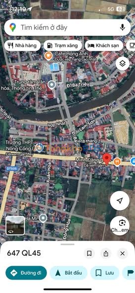 Nhà mặt phố Lam Sơn 120m² mặt tiền kinh doanh sầm uất