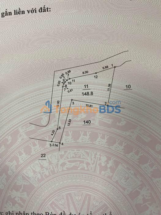 Đất nền Thôn Bãi Cao Viên 149m² tiềm năng tăng giá