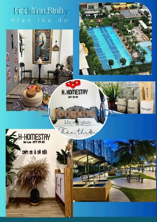 Căn hộ Vinhomes Smart City 0.55 triệu/đêm - View đẹp