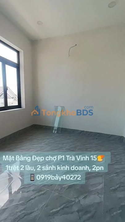 Nhà mặt tiền Trà Vinh 15 triệu/tháng - Thích hợp KD