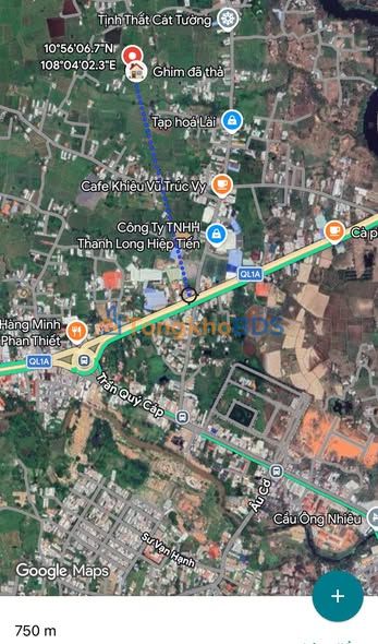 Đất thổ cư Tiến Lợi Phan Thiết 772m² - Xây dựng tự do