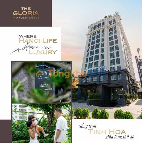 Văn phòng The Gloria Nguyên Hồng 495m² - Vị trí trung tâm