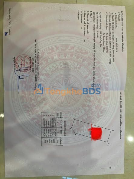 Đất nền Khu đấu giá Hoàng Tây 106m² - Sổ đỏ chính chủ