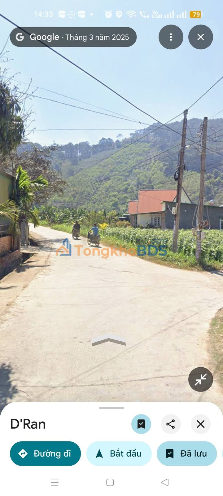 Nhà đất Thôn Hòa Bình Đơn Dương 538m² - Ô tô vào tận nhà
