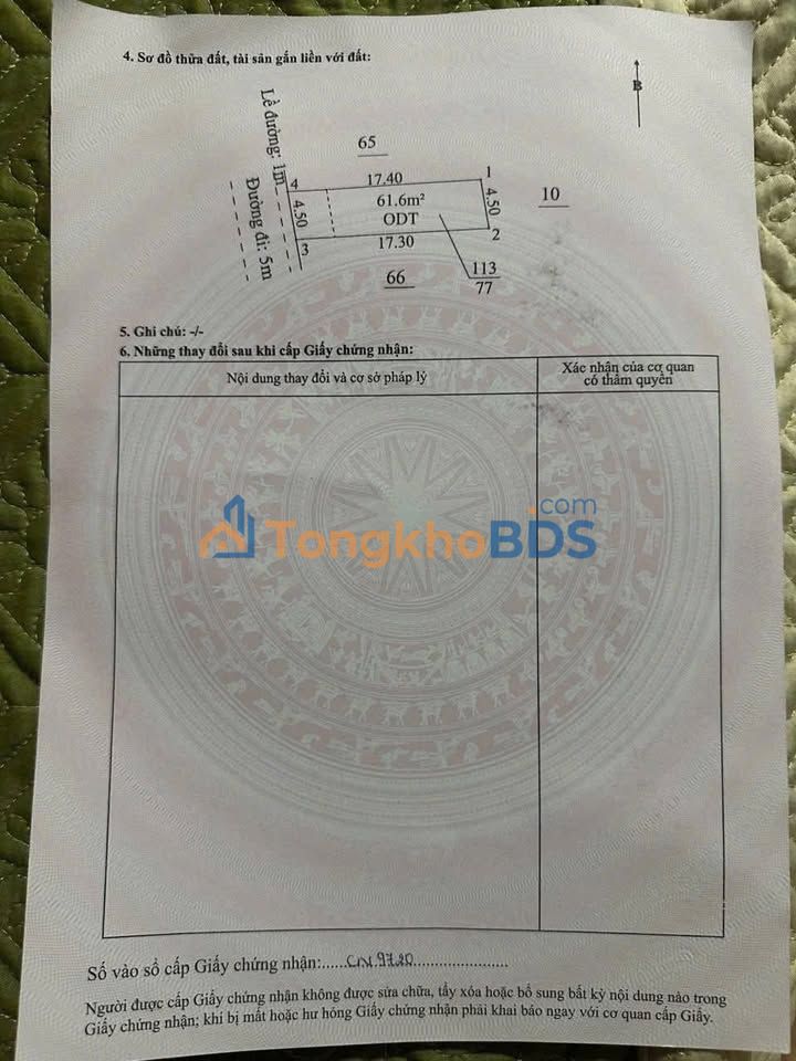 Đất nền An Phú Thuận An 62m² đường ô tô, xây dựng tự do