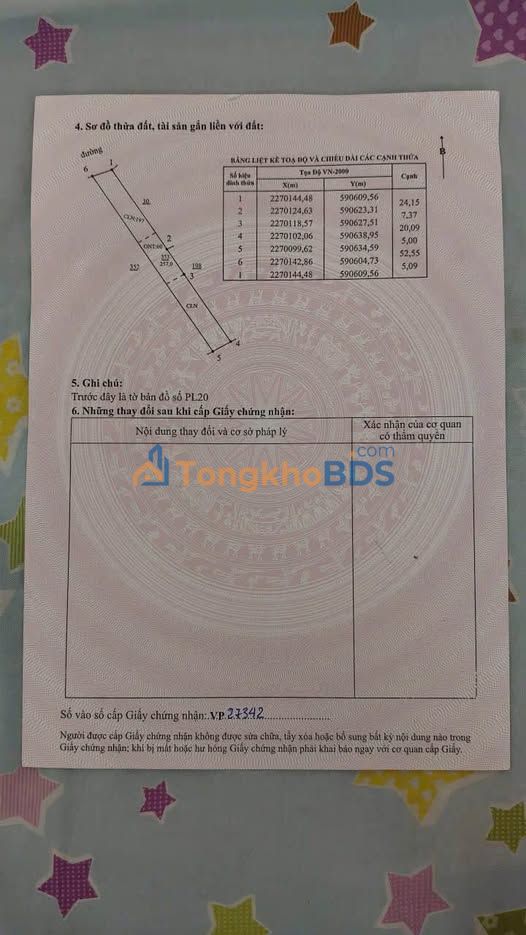 Đất nền Hồng Sơn Thanh Sơn 262m² đường ô tô vào tận nơi