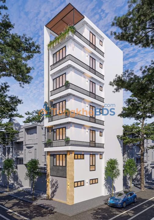 Tòa nhà mặt phố Cổ Nhuế 58m² - Đầu tư sinh lời