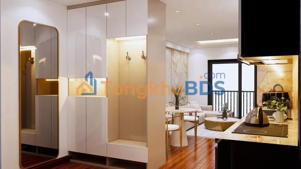 Căn hộ Tecco Đán Thái Nguyên 3PN 13 triệu/tháng - View đẹp tầng cao