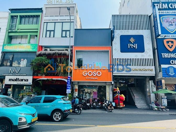 Nhà mặt tiền Hai Bà Trưng 450m2 cho thuê kinh doanh